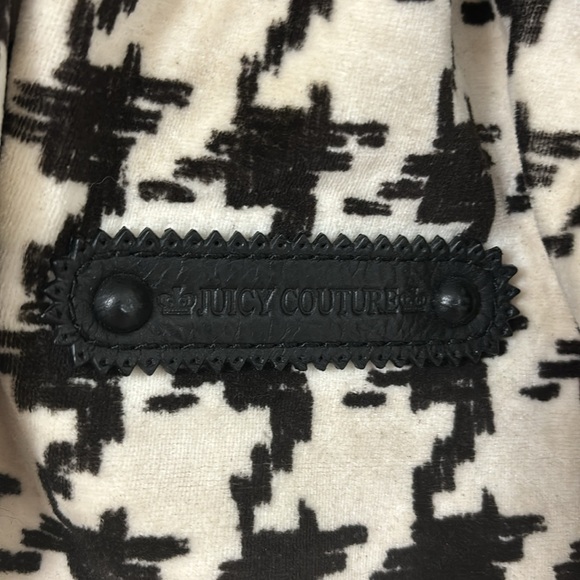🖤🤍large vintage juicy couture houndstooth bag🤍🖤 - Picture 2 of 4